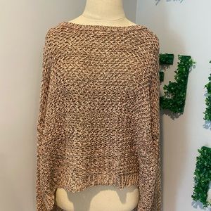 Small Blu Pepper Sweater with Open Back